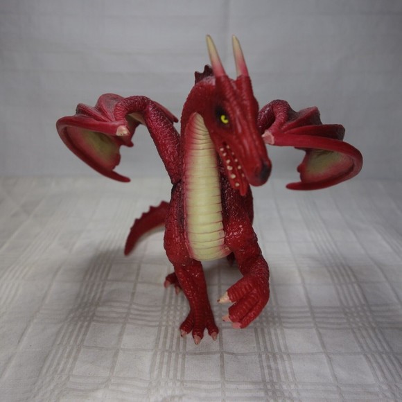 Mojo Red Dragon Fantasy action toy figurine display mythical legends - Picture 7 of 9
